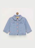 Blue denim Cardigan RAILIA / 19E1BFD3CAR704