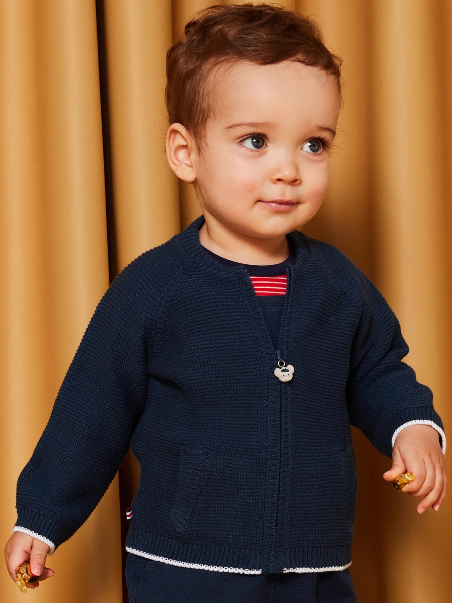Navy blue baby boy cardigan shop