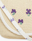 Straw satchel bag FRESACETTE / 23E4PFI1BES009