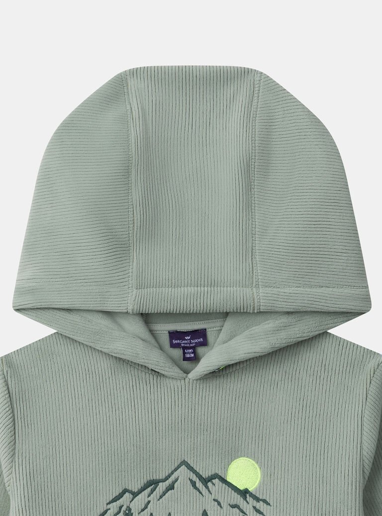 Blue green SWEAT SHIRT NRAWAGE / 25H3PGV2SWE614