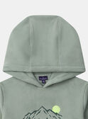 Blue green SWEAT SHIRT NRAWAGE / 25H3PGV2SWE614