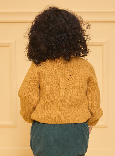 Heather yellow CARDIGAN LALILY / 24H1BFO1CARB111