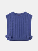 Blue CARDIGAN WHITHOUT SLEEVES MERSADETTE / 25E2PF81CSMC238