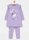 Light violet Night dress PIWELETTE / 18H5PF51CHN322