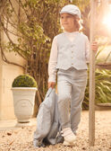 Water blue WAISTCOAT MREGILAGE / 25E3PGL2GSM213