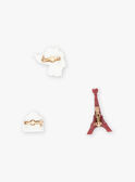 Set of 3 fancy badges DUNINETTE / 22H4PFB1BAD001