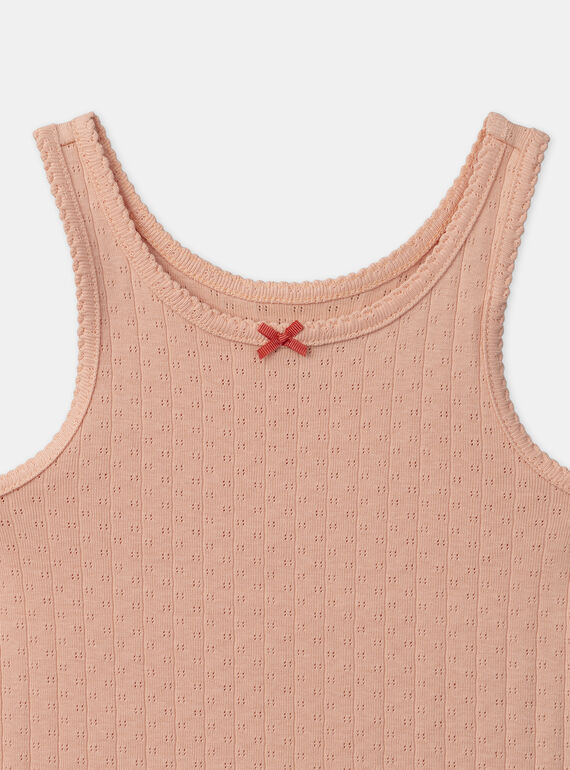 Peach UNDERWEAR TOP MLITOPETTE / 25E5PF41HLI413