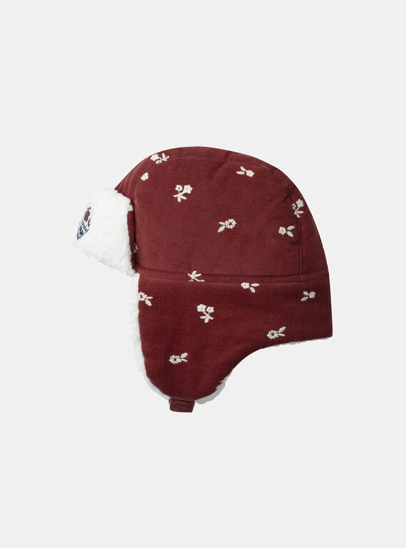 Red BEANY NLUCAPETTE / 25H4PFX1BON506