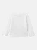 Off-white embroidered cardigan KAFLORINE / 24E1BFL1CAR001