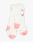 Tights ecru jacquard mouse FADIANA / 23E4BFB1COL001