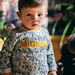 Baby boy's MIGNON foliage print sweatshirt
