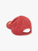 Red twill cap FLITETAGE / 23E4PGP1CHAE406