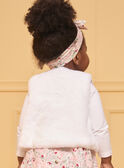 Off white CARDIGAN WHITHOUT SLEEVES LANOURE / 24H1BFQ1CSM001