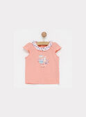 Orange Baby blouse NAOLIVIA / 18E1BFJ1BRAE403