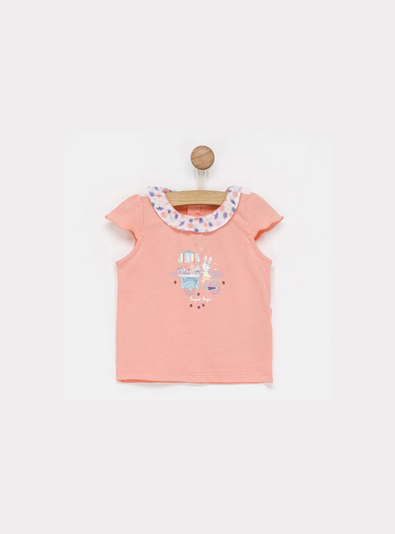 Orange Baby blouse NAOLIVIA / 18E1BFJ1BRAE403