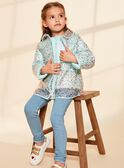 3 in 1 Hooded Raincoat with Floral Print FRACIRETTE / 23E2PF51IMP961