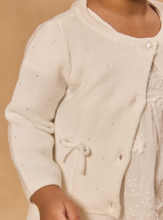 Off white CARDIGAN MAFANNY / 25E1BFL1CAR001