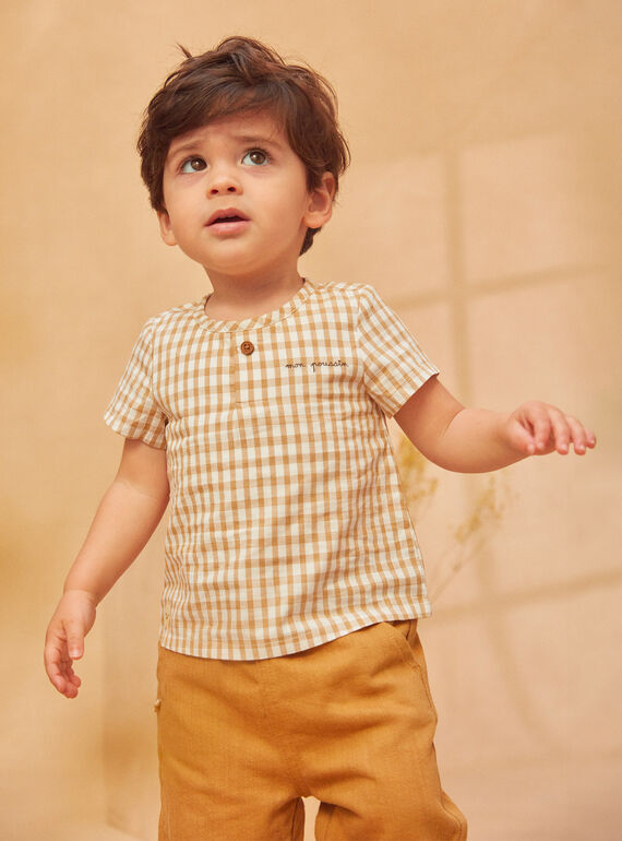 Light brown BODYSUIT KAJULIEN / 24E1BGD2BOD809