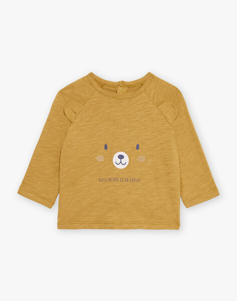 Mustard long sleeve T-shirt DANABIL / 22H1BGU1TML812