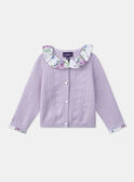 Parma violet knitted cardigan KAFANNY / 24E1BFL2CARH706