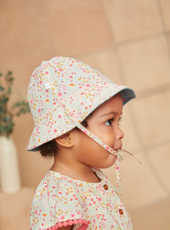 Reversible floral hat KASTEPHANIE / 24E4BFO1CHAP272