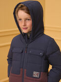 Navy DOWN JACKET LIOTIMAGE / 24H3PG81D3E070