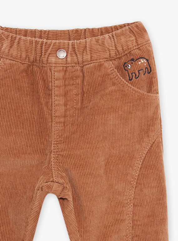 Brown corduroy pants DASCOTT / 22H1BGY1PAN804