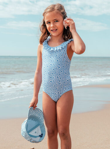 Blue SWIMSUIT 1P MRUCOUETTE / 25E4PFC8D4KC240