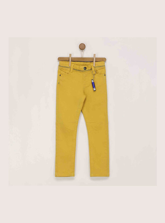 Yellow pants RAXOAGE / 19E3PG62PANB106