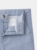 Water blue PANTS MREPANTAGE / 25E3PGL2PAN213