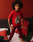 Christmas print velvet pajama top and pants set DODILAGE / 22H5PG72PYJF528