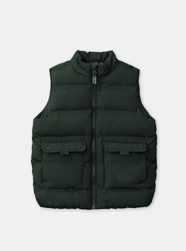 Green SLEEVELESS JACKET Green SLEEVELESS JACKET NAEVESTAGE / 25H3PG31GTVG633
