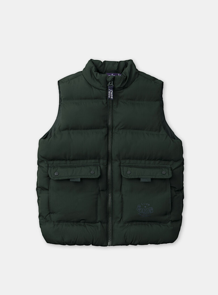 Green SLEEVELESS JACKET Green SLEEVELESS JACKET NAEVESTAGE / 25H3PG31GTVG633
