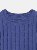 Blue CARDIGAN WHITHOUT SLEEVES MERSADETTE / 25E2PF81CSMC238
