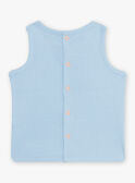 Baby boy blue tank top with surf motif CAYVAN / 22E1BGV2DEBC218