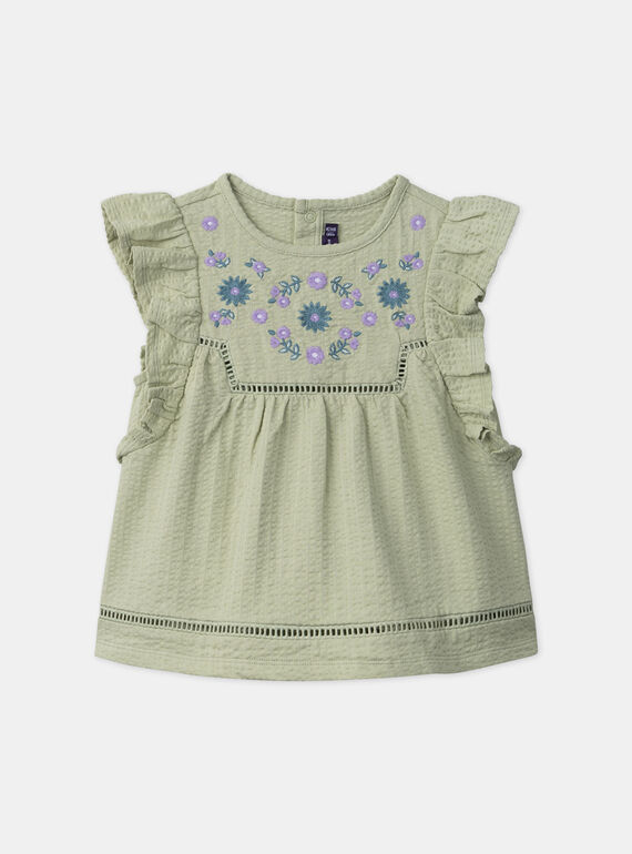 Light green TEE SHIRT SS MLEBIMETTE / 25E2PFO1TMCG600