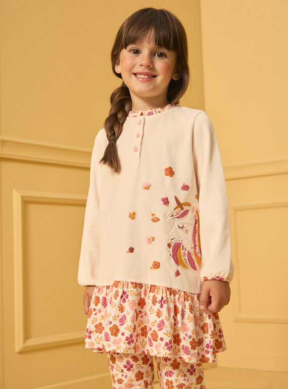 Beige NIGHT DRESS LECAETTE / 24H5PF41CHN080