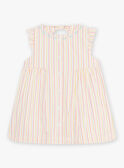 Baby Girl Ecru Dress CASIMONE / 22E1BFN2ROB811