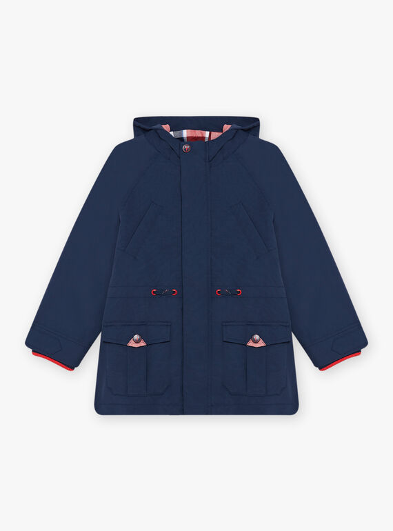 Child boy's 3-in-1 night blue raincoat CAPOLINAGE / 22E3PGG2IMP713