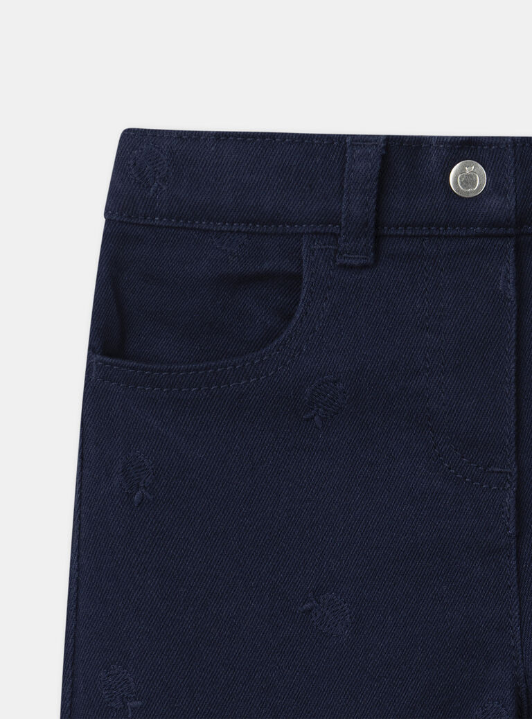 Navy PANTS NOCARGETTE / 25H2PFP1PAN070