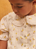 Lemon print blouse KOURBETTE / 24E2PFD2CHE808