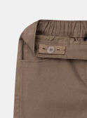 Brown PANTS NISLIMETTE / 25H2PFS1PAN821