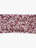 Elastic headband with floral print DUTURBETTE / 22H4PFR1BAN709