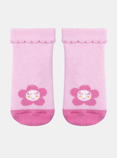 Heather pink SOCKS KABRITNEY / 24E4BF33SOQD314