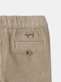 Light beige PANTS NAWILL / 25H1BGY1PAN801