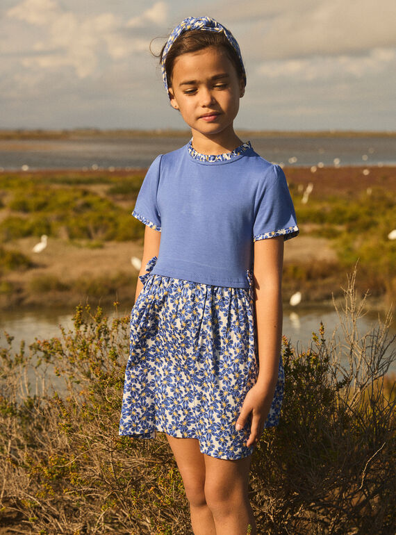 Blue DRESS MEBIGETTE / 25E2PF82ROBC238