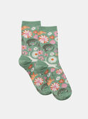 Cat design jacquard Socks KOSSETTE / 24E4PFP1SOQG606