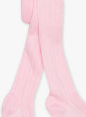 Pink fancy stitch tights FRIZETTE 2 / 23E4PFJ3COL301