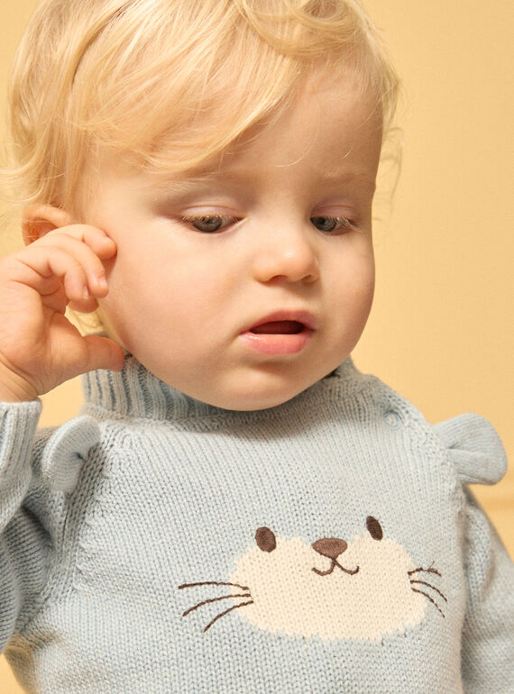 Blue sky PULLOVER LAUFFE / 24H1BGS1PUL020