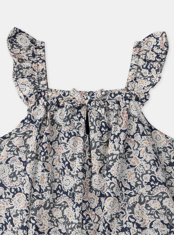 Blue DRESS MAZOE / 25E1BFR1ROBC243